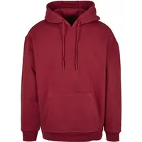 Build Your Brand Basic Oversize Kapuzenpullover Burgundy 5XL
