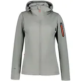 ICEPEAK Damen Funktionsjacke Bridgewater, HELL GRAU, 48