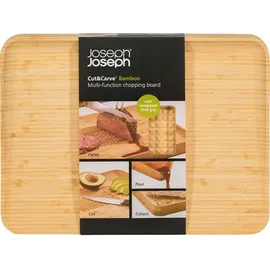 Joseph Joseph Schneidebrett-Set Holz 1 40 x 30 cm Beige/Braun