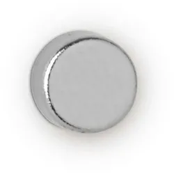 MAUL Neodym-Scheibenmagnet 3x5mm 700g hellsilber VE=10x10 Stück
