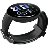 Smartwatch mit Kalorienzähler, IP65 Fitnessuhr, Smart Uhr mit 128x128 px Bildschirm - WATCHLITE - Schwarz