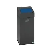 VAR Wertstoffsammler WSG 55E 60 l Eisenglimmer/Blau