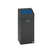 VAR Wertstoffsammler WSG 55E 60 l Eisenglimmer/Blau