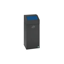 VAR Wertstoffsammler WSG 55E 60 l Eisenglimmer/Blau
