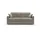 divani.store Schlafsofa, Taupe, Textil, 186x90x96 cm, Wohnzimmer, Sofas & Couches, Schlafsofas