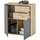 Bega Consult Kommode 80 x 84 x 35 cm Grau