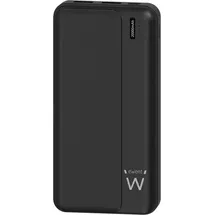ewent EW1163, 20000 mAh, 22.50 W), Powerbank, Schwarz