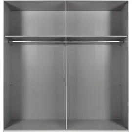 WIMEX Schwebetürenschrank Andorra by fresh to go«, Mit 3D-Leisten für Akustikpaneel-Optik schwarz