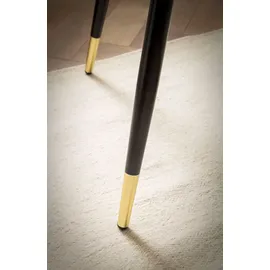 Wohnling Esszimmertisch 75 x 76 x 75 cm schwarz