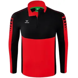 ERIMA Kinder Sweatshirt SIX WINGS training top, red/black, 128