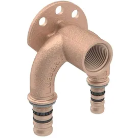 Geberit Mepla d= 16mmxRp 1/2x16mm, 90Grad, Rotguss