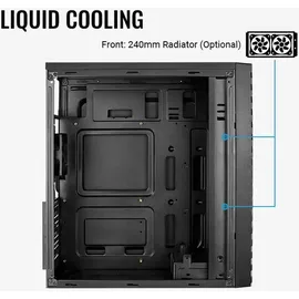 AeroCool Streak Schwarz