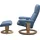Stressless Relaxsessel STRESSLESS "Consul", blau (lazuli blau), B:76cm H:100cm T:71cm, Sessel, Relaxsessel, mit Classic Base, Größe M, Gestell Eiche