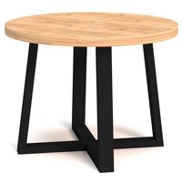 JVmoebel Esstisch Runder Esstische Tisch Holz Tische Möbel Modern Stil Holztisch Neu (1-St., Esstisch) beige