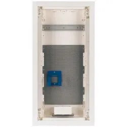 Eaton 178832 Unterputz-Kleinverteiler, Multimedia, 4-reihig, Stahlblechtür flach KLV-48UPM-F