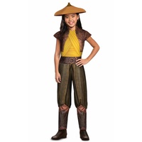 Offizielles Disney Raya-Kostüm für Kinder, Halloween-Kostüm, Größe S (5 – 6 Jahre und 109 – 123 cm)