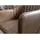 Massivmoebel24 Esszimmerstuhl Iron Label Stuhl Echtleder beige/braun