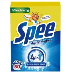 Spee Vollwaschmittel »Aktiv Pulver« 50 WL weiß