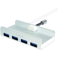 Logilink UA0300 USB 3.0 Hub 4-Port im iMac Design USB-Hub, 4x USB-A USB-A 3.0 [Buchse]