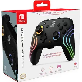 PDP Afterglow Wave Controller Schwarz Nintendo Switch