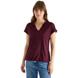 Cecil Shirt mit Split Neck im Tunika-Look