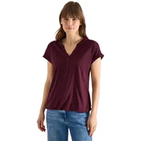Cecil Shirt mit Split Neck im Tunika-Look