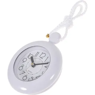 Cabilock wasserdichte Badezimmer Wand-hängeuhr Geräuschlos und Batteriebetrieben für Badezimmer und Dusche Design für Platzsparende Montage