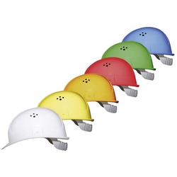 VOSS HELME Kopfschutz Voss Helme 2681-RD Schutzhelm Rot EN 397 rot