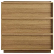 modfu Kommode 80 x 78 x 48 cm Nussbaum / Braun