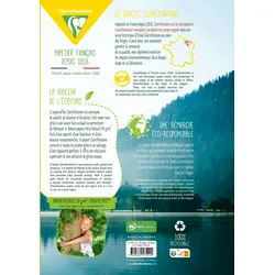 Clairefontaine 10x Klausurbogen, Schachtel mit 50 Blatt, ungelocht, DIN A4, 90g, kariert - 5752C