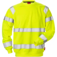Fristads High Vis Sweatshirt Kl. 3 7446 SHV Warnschutz-Gelb