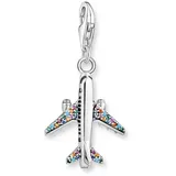 Thomas Sabo Charm-Anhänger Flugzeug Silber