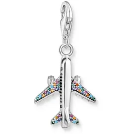 Thomas Sabo Charm-Anhänger Flugzeug Silber