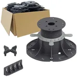 Trevendo Terrassendielen Trevendo Universal Stelzlager Sparpakete, (25-St)