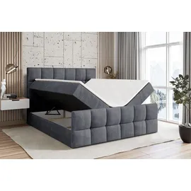 altdecor BOXBETT RICAR-Z - 160 x 200 - H4 - Dunkelgrau