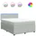 vidaXL Boxspringbett 140 x 200 cm Hellgrau
