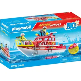 Playmobil Action Feuerlöschboot 71598