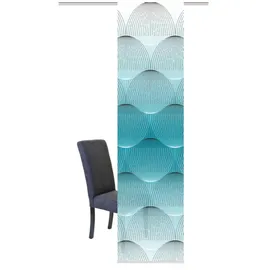 Home fashion Benari Klettband 60 x 245 cm petrol