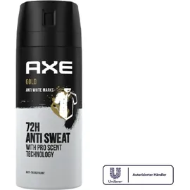 Axe Gold Deodorant Spray 6 x 150 ml