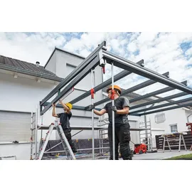 Bessey Deckenstütze Stahl 400-550 mm rot