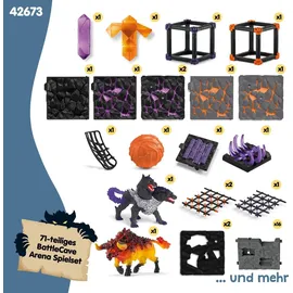 Schleich 42673 - Eldrador Creatures BattleCave Arena: Lava vs. Schatten