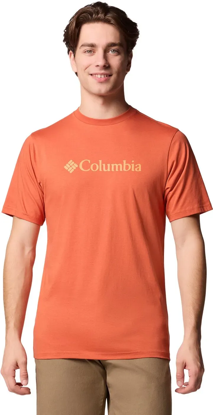 COLUMBIA CSC Basic Logo Short Sleeve TUSCAN, CSC BRANDED M