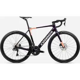Orbea Gain M20i 2026 - Fantasy Purple Carbon View (Gloss) - Orange Cloud (Matt)