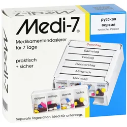 Medi 7 Medikamentendos.f.7 Tage weiss russ.Version