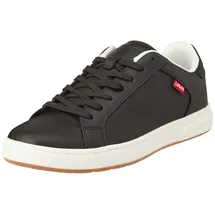 Levi's Herren Piper Sneakers, Black, 40 EU