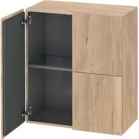 Duravit „L-Cube“ Halbhochschrank LC1177 700x363mm × eiche marmoriert