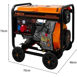 MonsterShop Stromerzeuger Diesel 5kVA mehrfarbig