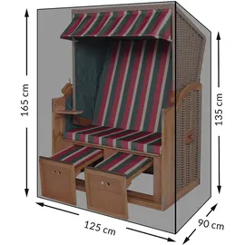 Kingsleeve Abdeckung 125 x 90 x 165 cm Grün