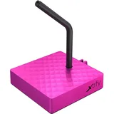 Cherry Xtrfy B4, Mouse Bungee für mehr Spielkomfort, Flexibler Kabelhalter für Gaming-Maus, Stabiler Standfuß, Rutschfeste Unterseite, Praktisch & Kompakt, Pink