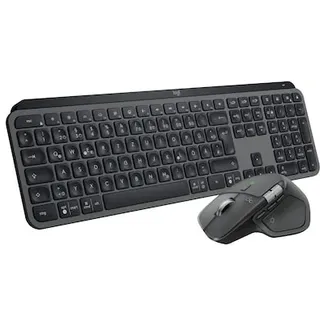 Logitech MX Master 4 Combo für Windows Grafit, Kabellose Maus-Tastaturkombination, Bluetooth, Logi Bolt, Unterstützt Logi Options+